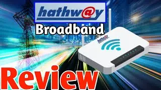 Hathway Fiber Broadband | #Hathway #Fibre #Broadband Review | Hathway Fiber Internet Speed Test