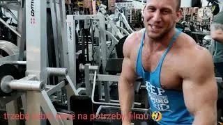 IFBB Pro Bomert Adam - Czas start (barki,kaptur tajna technika)