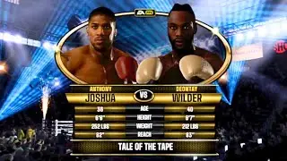 Anthony Joshua vs Deontay Wilder FULL FIGHT | Fight Night Forever AI Simulation Gameplay