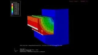 Innovative precast connection for concrete structures (Displacement)