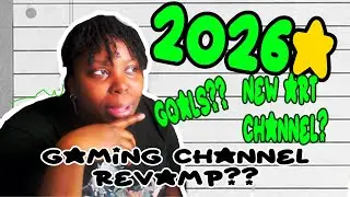 Channel Goals for the new year i suppose.