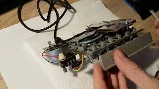 Magnetofon DATASSETTE 1531 do COMMODORE 16 - przegląd, czyszczenie oraz renowacja plastików