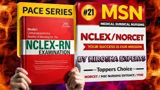 MOSBY Complete Solution | PACE SERIES 22🔥 | Nursing Competitive Exams की Full तैयारी | LIVE 10 PM