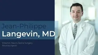 Meet Dr. Jean-Philippe Langevin | Pacific Spine Health Center