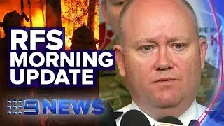 NSW Bushfires: Latest RFS fire update, warnings  | Nine News Australia