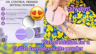 Chillab lavender matte powder | honest reviews 😍