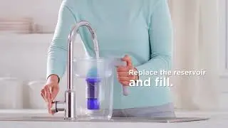 How to remove and replace the PUR Pitcher lid and tray