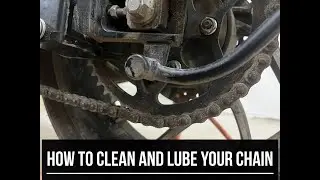 Motorcycle Chain Cleaning & Lubrication Tutorial In Hindi | Learn to clean and lubricate bike chain