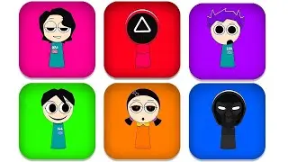 SPRUNKI INCREDIBOX BUT ALL SUN PHASE 1-16 #sprunki #incredibox #shorts