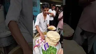 🤩🔥 $0.99/- Only ! Famous Combo Raju Da Ka Pocket Paratha & Aloo Sabji Ka In Kolkata #shorts #vlog
