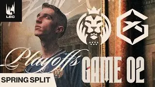 MAD LIONS KOI vs GIANTX (MAPA 2) | LEC SPRING 2024 - PLAYOFFS [VOD]