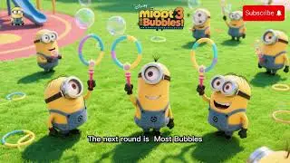 Minions Bubble Blowing Competition - Bedtime Goodnight Story