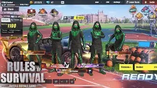 Rules of Survival - SOYLENT REAPER SUIT SQUAD CHALLENGE!