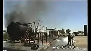 Burnstop Aviation Fuel Fire Testing