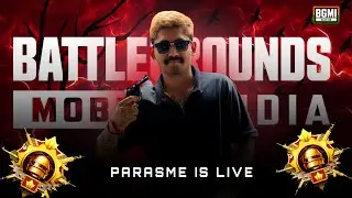 BGMI RANKED LIVE: Day 228 Final Circle Fights | PARASME is LIVE 🔴 |  #bgmi #bgmilive