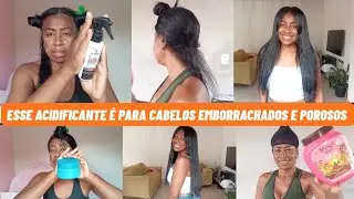 Rotina capilar para Cabelos Emborrachado e porosos.