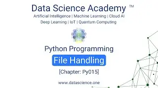 Python Programming for Beginners Py015: File Handling