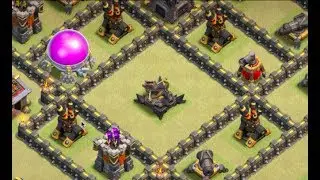 How to Use X-Bow Islands in TH9 War Bases | Clash of Clans