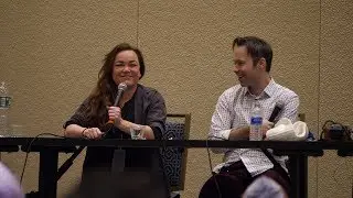 Katsucon 2019 - Voice Acting For Anime with Trina Nishimura and Michael Sinterniklaas