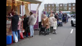 Oliebollen kramen doen goede zaken op oudjaarsdag