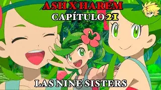 Ash x Harem Capitulo 11 Segunda Temporada &laquo;Mejor&raquo; Las Nine Sisters