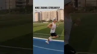 First run - Nike ZoomX Streakfly