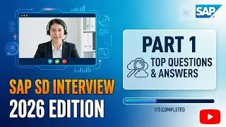 SAP SD Interview Preparation 2026 | Freshers & Experienced | S/4HANA