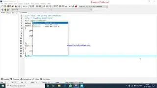 Out Side the class declaration in C++