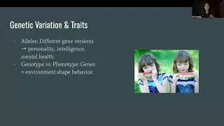Psychology SciComm Project - Human Genetics