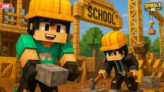CONSTRUCTION COMPLETE SCHOOL 2 - SpiralsMC | SBlockGamer