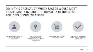 Business Analysis & Project Management Case Study