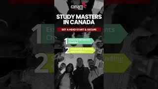Study Masters in Canada with Canam! #StudyInCanada #canamconsultants