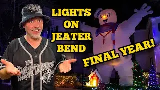 The Lights On Jeater Bend's Final Year | Christmas Light Show: Celebration, Florida
