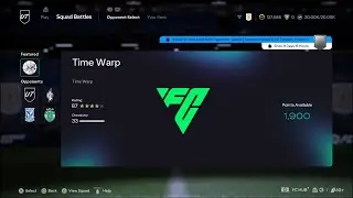 EA SPORTS FC 26 Squad Battles Rewards Jan 11th & Time Warp Featured Team