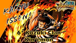 6* Star Kozuki Clan Kinemon SS League Gameplay | One Piece Bounty Rush
