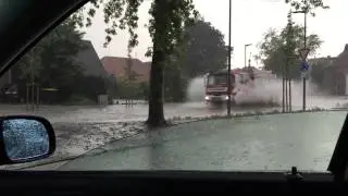 Unwetter Delbr&uuml;ck 05.07.2015