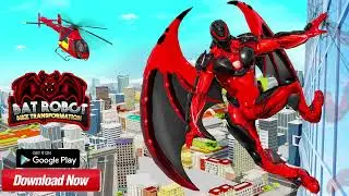 Flying Bat Robot Bike Game 1 1920X1080