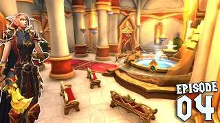 Building a Blood Elf Temple! WoW Housing - Episode 4