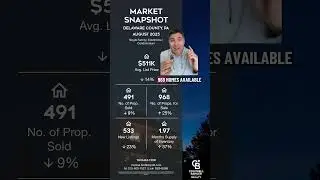 Delco Housing Market Update August 2025 &ndash; Prices Down, Inventory Up