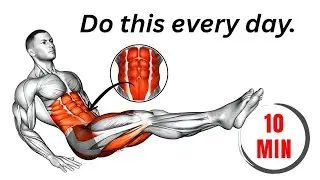 Get perfect abs faster with this simple home routine 👐