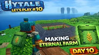 Building an ETERNAL FARM in Hytale | Hytale Let&rsquo;s Play #10 #hytale