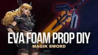 How To Make Magik Soulsword From Marvel Rivals (With Pattern)