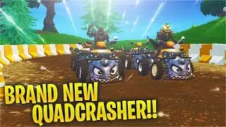 *NEW* Quadcrasher Vehicle Gameplay + NEW LOCATION! (Fortnite)