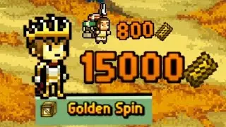 Days Bygone | 15.000 tickets for King Arthur | golden spin | 810 tickets for Griflet