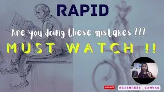 Rapid Sketching Human Figure🧍/Gesture Study / How To Do Quick figure Sketching /Simplification