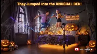 K-Pop Demon Hunters Jump Into Unusual Beds | AI Cinematic Adventure