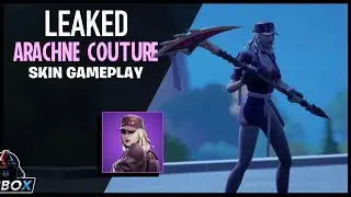 LEAKED &ldquo;ARACHNE COUTURE&rdquo; SKIN GAMEPLAY!!! - Fortnite Battle Royale