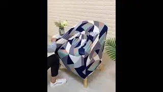 Wing back Chair Cover