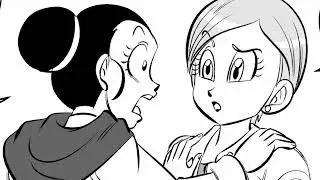 Chi-Chi Thinks Goten Is a Gooner!  DBZ Comic Dub
