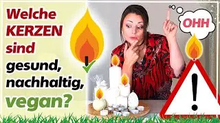 Welche Kerzen sind VEGAN & gesund? 🕯 Sind Kerzen gesundheitssch&auml;dlich? Teelichter ohne Aluminium